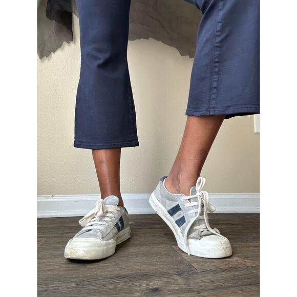 Navy and Grey Suede Pro Keds Size 7.5 - Picture 2 of 10